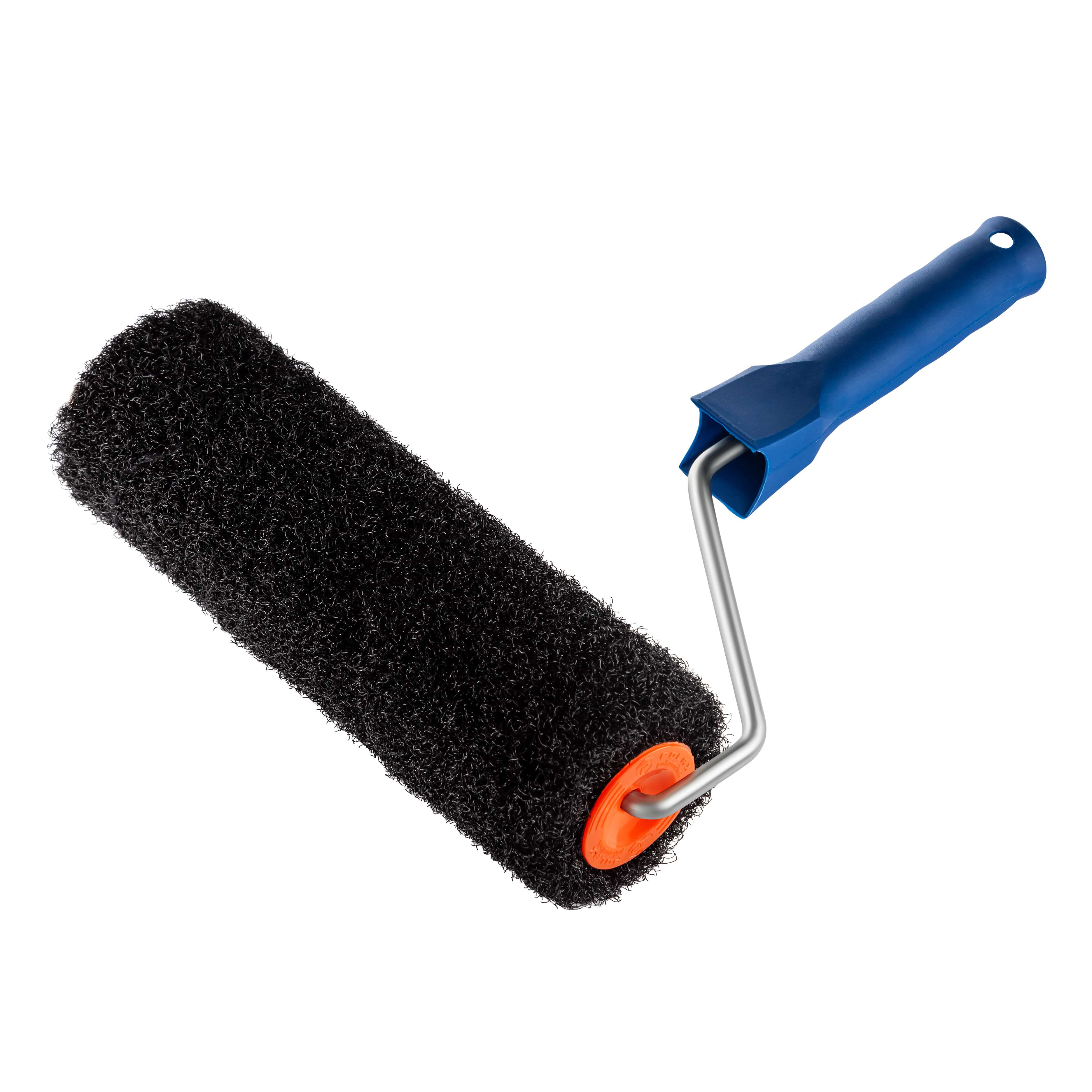 Валик для нанесення шпаклівки 8 Х 80 X 250мм з ручкою до валика 8 Х 250 мм, POLAX